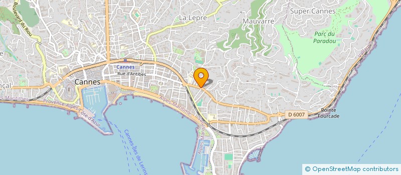 localisation de l'entreprise MADAME BEATRICE MELLY  CANNES