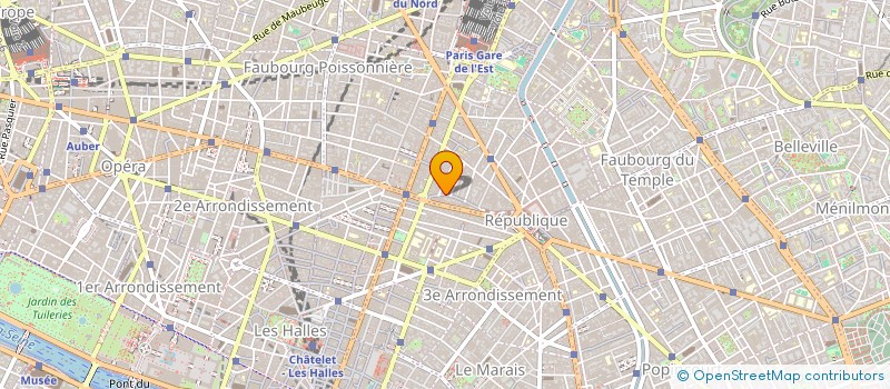 localisation de l'entreprise MADAME BEATRICE MERIMEE  PARIS