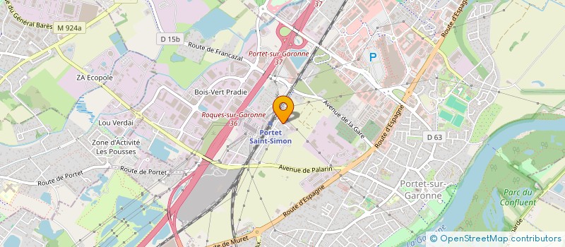 localisation de l'entreprise MADAME BEATRICE METBACH  PORTET-SUR-GARONNE