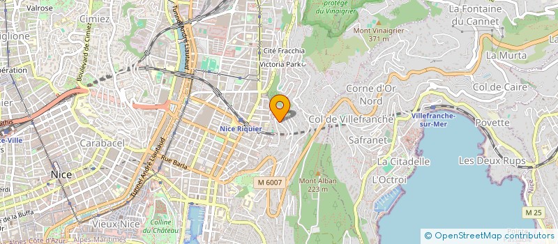 localisation de l'entreprise MADAME BEATRICE MICHELETTI  NICE