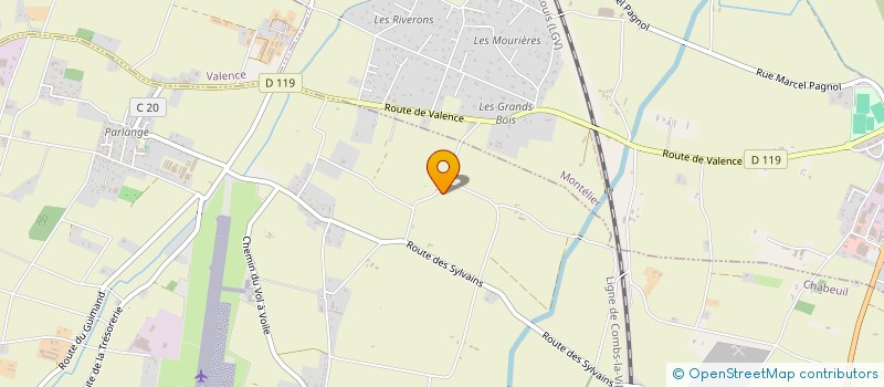 localisation de l'entreprise MADAME BEATRICE MIGNOT à CHABEUIL
