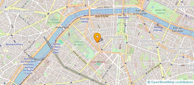 localisation de l'entreprise MADAME BEATRICE MILLARD  PARIS