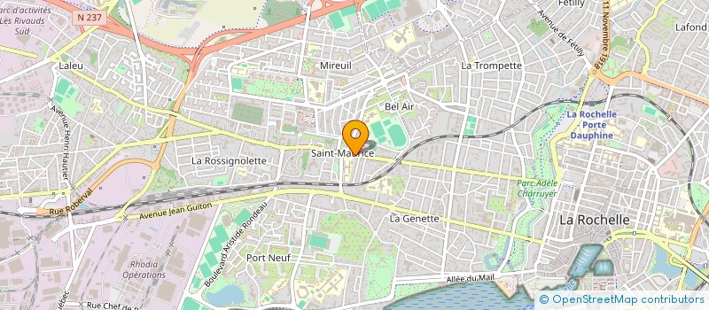 localisation de l'entreprise MADAME BEATRICE MOHAMED  LA ROCHELLE