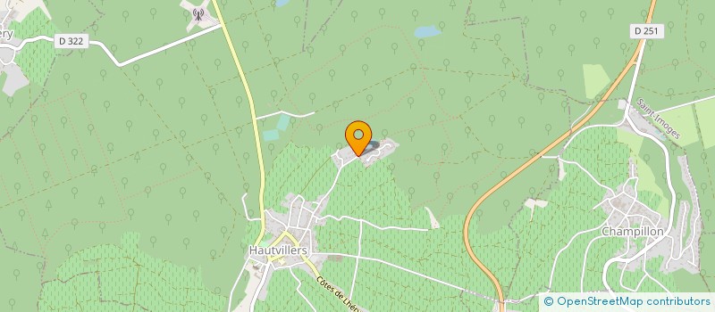 localisation de l'entreprise MADAME BEATRICE MOLET  HAUTVILLERS