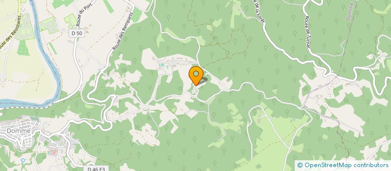 localisation de l'entreprise MADAME BEATRICE MOLLARET  DOMME