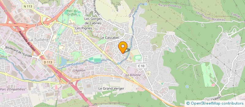 localisation de l'entreprise MADAME BEATRICE MONACO  VITROLLES