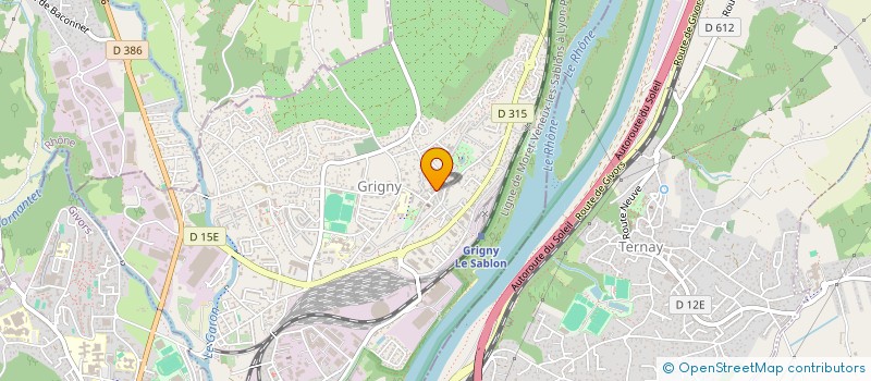 localisation de l'entreprise MADAME BEATRICE MONCHAL  GRIGNY