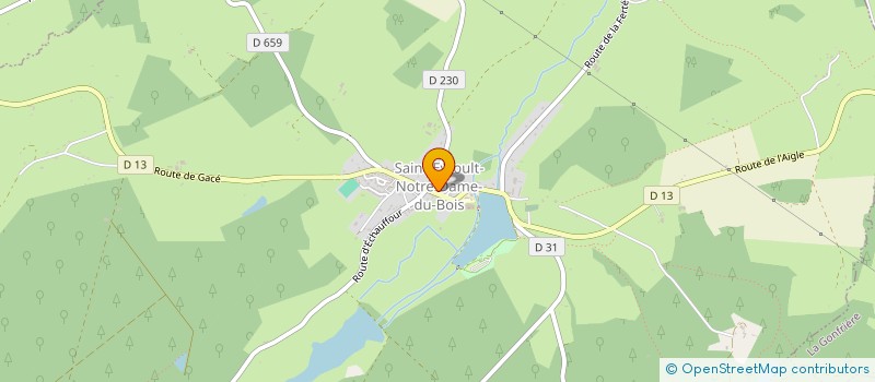 localisation de l'entreprise MADAME BEATRICE MOREAU à SAINT-EVROULT-NOTRE-DAME-DU-BOIS