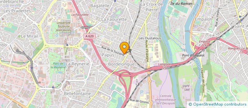 localisation de l'entreprise MADAME BEATRICE MOREAU à TOULOUSE