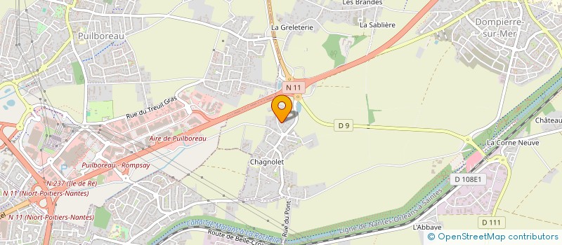 localisation de l'entreprise MADAME BEATRICE MORISCO  DOMPIERRE-SUR-MER