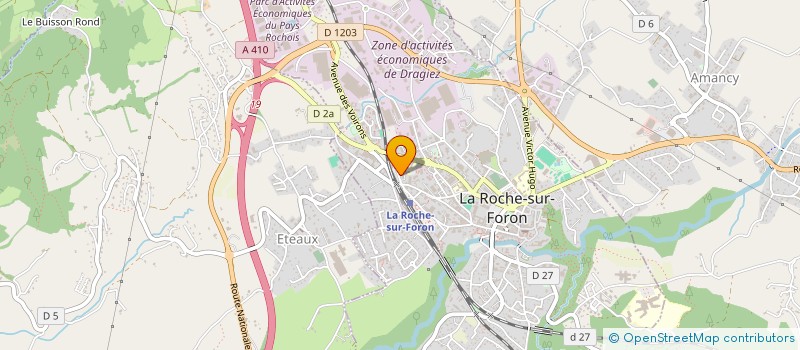 localisation de l'entreprise MADAME BEATRICE MOUQUET à LA ROCHE-SUR-FORON