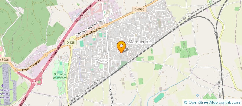 localisation de l'entreprise MADAME BEATRICE MUNOZ  MARGUERITTES