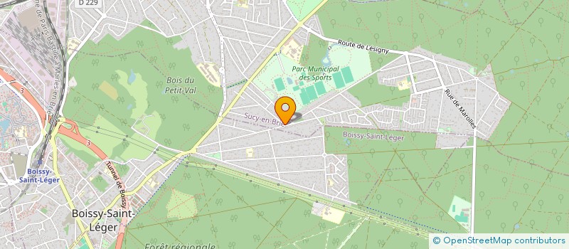 localisation de l'entreprise MADAME BEATRICE NAVARRO  SUCY-EN-BRIE