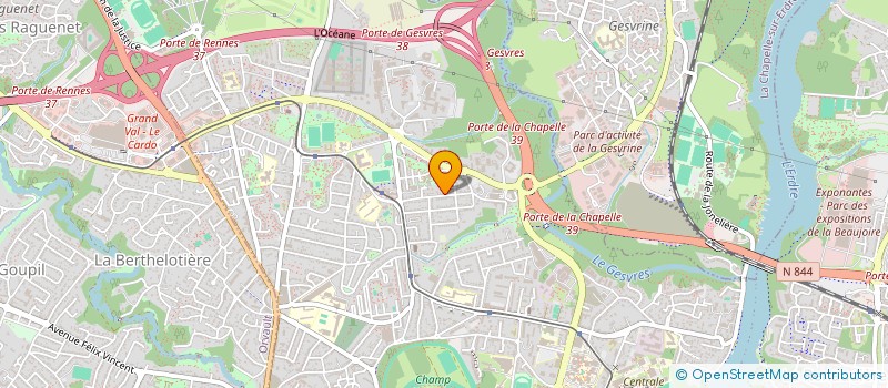 localisation de l'entreprise MADAME BEATRICE NEY à NANTES