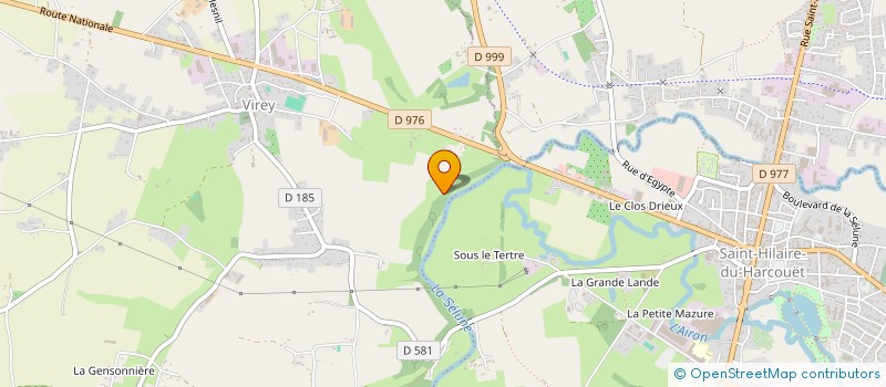 localisation de l'entreprise MADAME BEATRICE NIAF  SAINT-HILAIRE-DU-HARCOUET