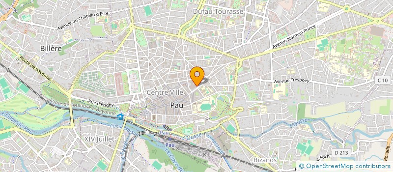localisation de l'entreprise MADAME BEATRICE NJIKE TANKE à PAU