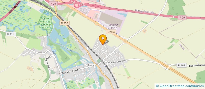 localisation de l'entreprise MADAME BEATRICE NOBILEAU à BOVES