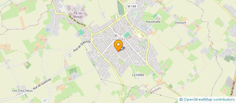 localisation de l'entreprise MADAME BEATRICE NOLLET à LINSELLES