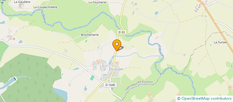 localisation de l'entreprise MADAME BEATRICE ONILLON à SAINT MAURICE ETUSSON