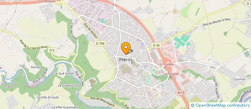 localisation de l'entreprise MADAME BEATRICE ORMEL  PLERIN