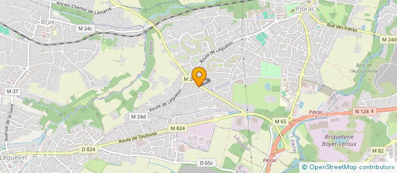 localisation de l'entreprise MADAME BEATRICE ORTS  PIBRAC