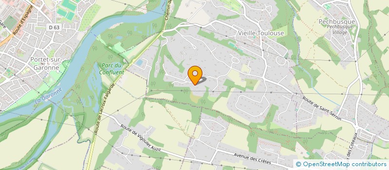 localisation de l'entreprise MADAME BEATRICE PACZUSZYNSKI  VIEILLE-TOULOUSE