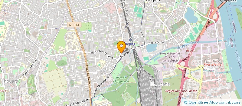 localisation de l'entreprise MADAME BEATRICE PAGNOUX  CADAUJAC