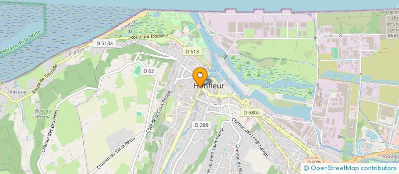 localisation de l'entreprise MADAME BEATRICE PASEK à HONFLEUR