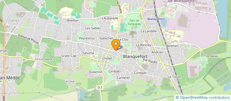 localisation de l'entreprise MADAME BEATRICE PAUMELLE à BLANQUEFORT