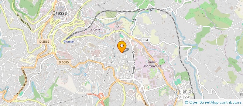 localisation de l'entreprise MADAME BEATRICE PERALTA à GRASSE
