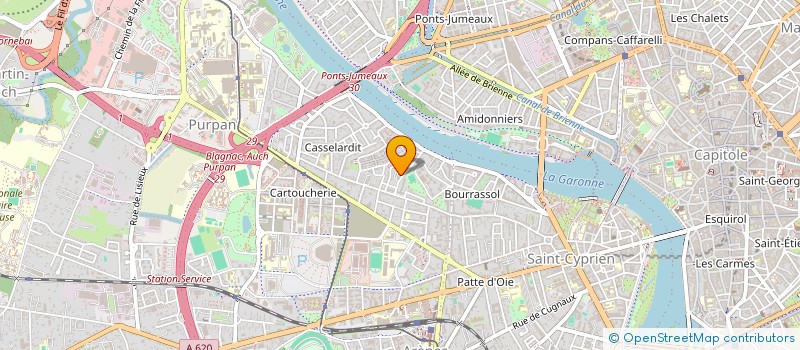 localisation de l'entreprise MADAME BEATRICE PEROTTET à TOULOUSE