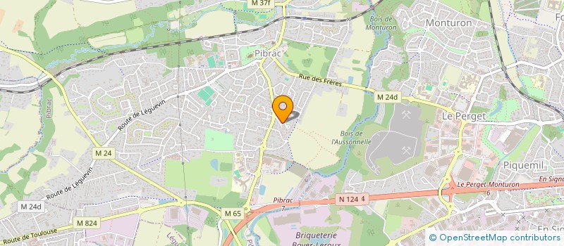 localisation de l'entreprise MADAME BEATRICE PHILIPPART  PIBRAC