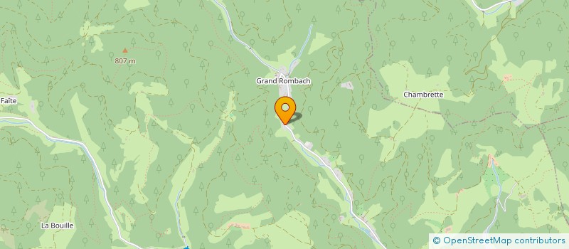 localisation de l'entreprise MADAME BEATRICE PHILIPPE  SAINTE-CROIX-AUX-MINES