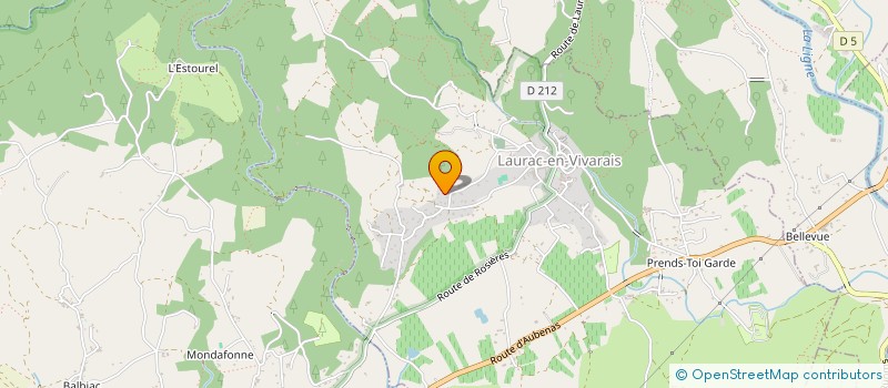 localisation de l'entreprise MADAME BEATRICE PIERRETTE BARON  ROCLES