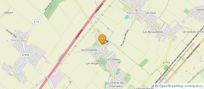 localisation de l'entreprise MADAME BEATRICE PISSIER à BEAUGENCY