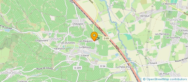 localisation de l'entreprise MADAME BEATRICE PITAULT  DAVAYE