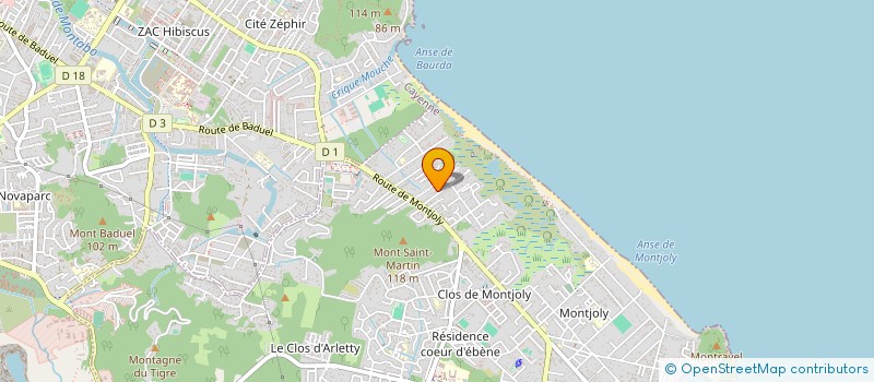 localisation de l'entreprise MADAME BEATRICE PLANTIER  REMIRE-MONTJOLY