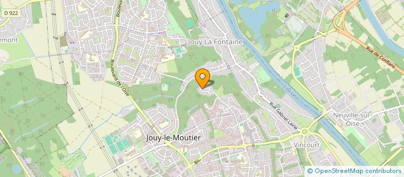 localisation de l'entreprise MADAME BEATRICE PLOUIN  JOUY-LE-MOUTIER