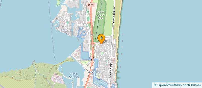 localisation de l'entreprise MADAME BEATRICE PONROY  LE BARCARES