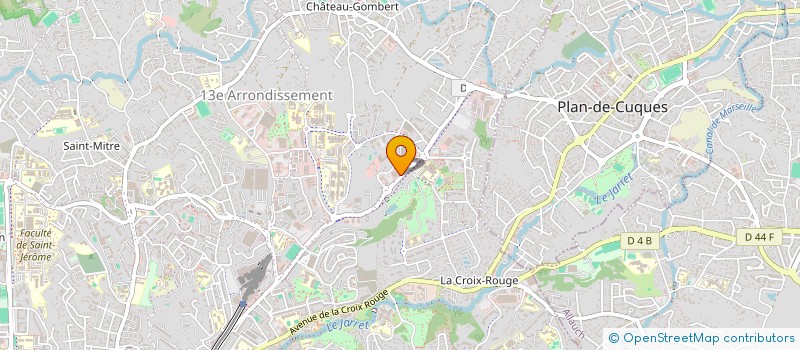 localisation de l'entreprise MADAME BEATRICE PONSON à MARSEILLE