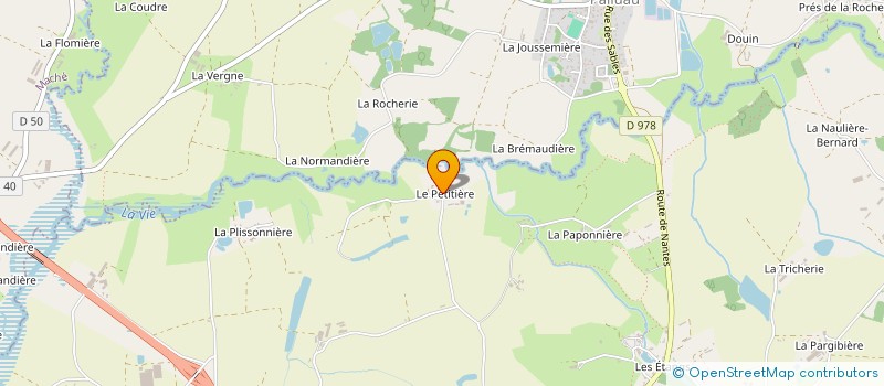 localisation de l'entreprise MADAME BEATRICE POTEREAU  AIZENAY