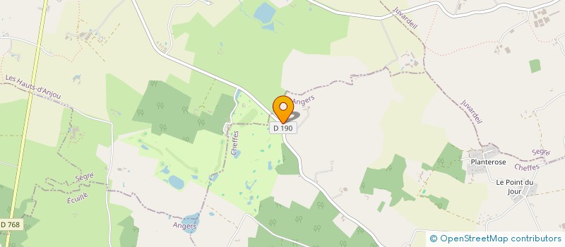 localisation de l'entreprise MADAME BEATRICE PREZELIN  CHEFFES