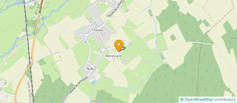 localisation de l'entreprise MADAME BEATRICE PRIN  SAINT-CYR