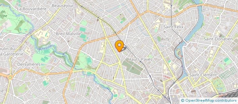 localisation de l'entreprise MADAME BEATRICE PROCUREUR à NANTES
