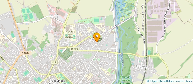 localisation de l'entreprise MADAME BEATRICE PRUVOT  SAINT-QUENTIN