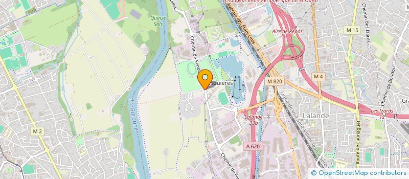 localisation de l'entreprise MADAME BEATRICE PUYENCHET à TOULOUSE