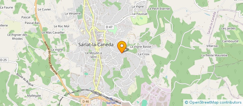 localisation de l'entreprise MADAME BEATRICE QUESSON à SARLAT-LA-CANEDA