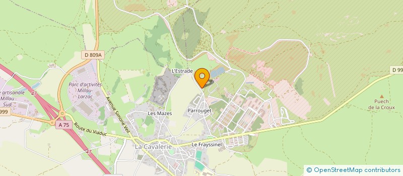 localisation de l'entreprise MADAME BEATRICE QUET  SAUCLIERES