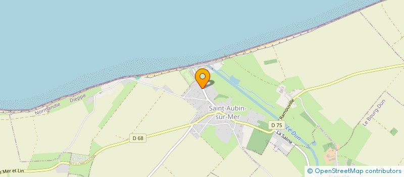 localisation de l'entreprise MADAME BEATRICE RAILLOT  SAINT-AUBIN-SUR-MER