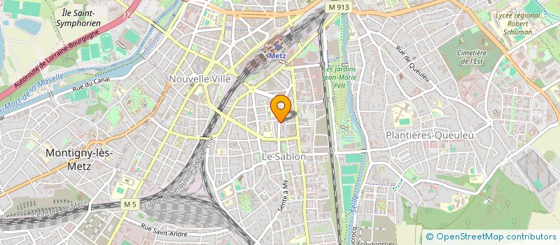 localisation de l'entreprise MADAME BEATRICE RANSFORD  METZ